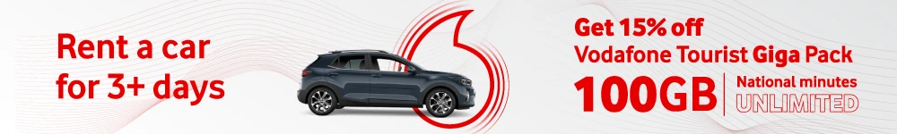 RCA Promotion Vodafone, luxury car rental albania